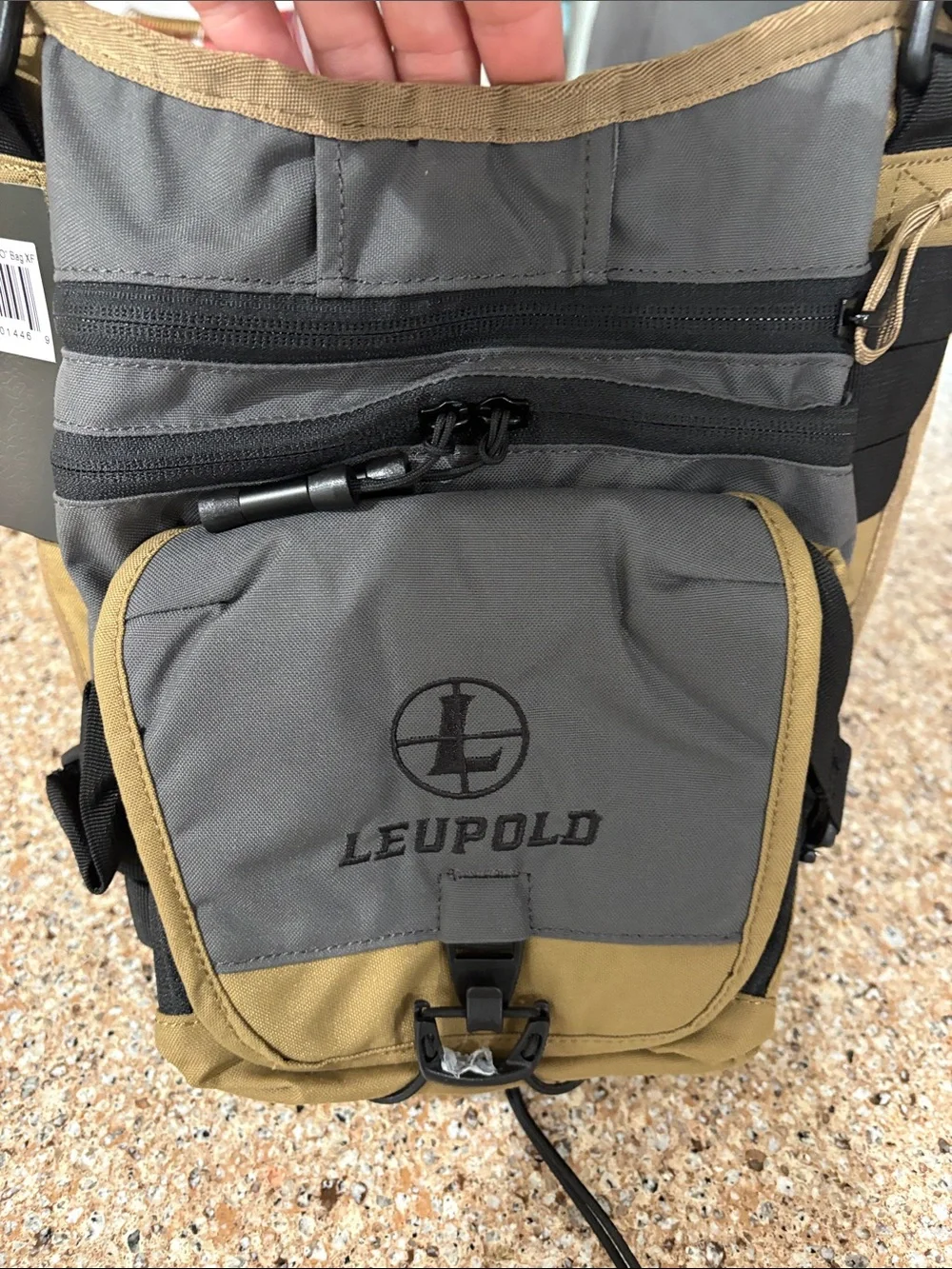 NWT Leupold Recon GO Bag XF in Shadow Gray/Tan